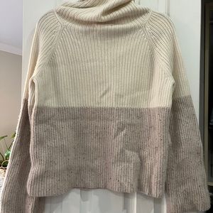 Cashmere Mock/Cowlneck Sweater